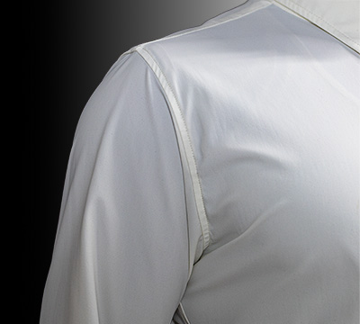 ワイシャツ-肩部分